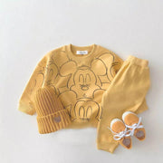 Elevate Your Baby's Style with Designer Cartoon Tracksuit - Bargain Harolds