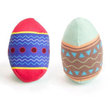 Durable Squeaky Dog Toy Washable TPR Egg Ball for All Dog Sizes - Bargain Harolds