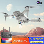 E88 Dual Camera Drone, WiFi FPV Double Folding RC Quadcopter Altitude Hold, Remote Control Toy For Beginners, Ideal Men's Gift For Outdoor Fun, Great For Christmas, Halloween, And Thanksgiving - Bargain Harolds