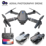 E88 Dual Camera Drone, WiFi FPV Double Folding RC Quadcopter Altitude Hold, Remote Control Toy For Beginners, Ideal Men's Gift For Outdoor Fun, Great For Christmas, Halloween, And Thanksgiving - Bargain Harolds