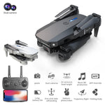 E88 Dual Camera Drone, WiFi FPV Double Folding RC Quadcopter Altitude Hold, Remote Control Toy For Beginners, Ideal Men's Gift For Outdoor Fun, Great For Christmas, Halloween, And Thanksgiving - Bargain Harolds