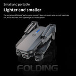E88 Dual Camera Drone, WiFi FPV Double Folding RC Quadcopter Altitude Hold, Remote Control Toy For Beginners, Ideal Men's Gift For Outdoor Fun, Great For Christmas, Halloween, And Thanksgiving - Bargain Harolds