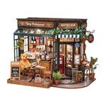 Tipsy Restaurant Miniature DIY Model Charming Bistro Bar Building Kit - Bargain Harolds