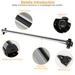 Universal Aluminum Car Roof Rack for Bare Roof 165lbs Load Capacity, Easy Installation - Bargain Harolds