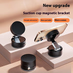 Magnetic Vacuum Car Phone Holder Secure, Hands - Free Mounting for Any Surface - Bargain Harolds