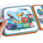 Magical Water Drawing Book Reusable Coloring Puzzle Toy for Kids - Bargain Harolds