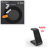 Sleek Wireless Charging 2 in 1 Bracket Fast, Convenient, and Multi-Device Compatible