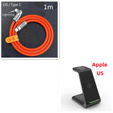 Sleek Wireless Charging 2 in 1 Bracket Fast, Convenient, and Multi-Device Compatible