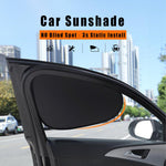 4PCS Magnetic Car Window Sunshade - Instant Sun Protection,Foldable, Static Cling, Does Not Block Mirrors, UV Protection For Summer For All Vehicles - Bargain Harolds