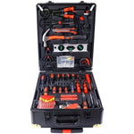969 Piece Men's Home Repair Tool Set, Tool Box Organizer With 4 Drawers, Universal Household Tool Set With Rolling Tool Box - Bargain Harolds