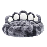 Bear Paw Dog Bed Soft & Cozy Standing Design for Small and Medium Dogs