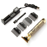 Professional Hair Clippers Trimmer Cordless T Outliner for Sharp Fades & Precision Grooming