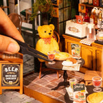 Tipsy Restaurant Miniature DIY Model Charming Bistro Bar Building Kit - Bargain Harolds