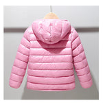Winter Jacket For Boys Girls Down Cotton Coat Black Long Child Parka Cotton Thin And Light Jacket Kids Outwear Boys Clothes - Bargain Harolds