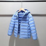 Winter Jacket For Boys Girls Down Cotton Coat Black Long Child Parka Cotton Thin And Light Jacket Kids Outwear Boys Clothes - Bargain Harolds