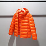 Winter Jacket For Boys Girls Down Cotton Coat Black Long Child Parka Cotton Thin And Light Jacket Kids Outwear Boys Clothes - Bargain Harolds