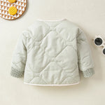 Kids Quilted Puffer Jacket with Hood and Zipper Closure Warm Winter Coat for Boys and Girls Outdoor Outerwear with Pockets - Bargain Harolds