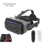 VR Shinecon Virtual Reality Headset with Adjustable Straps and Controllers for Immersive Gaming