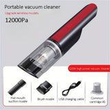 Wireless Car Vacuum Cleaner – Rechargeable Mini Handheld with Strong Suction