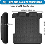 Duraflex™ Full Size Truck Bed Air Mattress Plush, Durable & Heavy - Duty for 6 - 6.5 ft Pickup Beds - Bargain Harolds