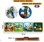 Magical Water Drawing Book Reusable Coloring Puzzle Toy for Kids - Bargain Harolds