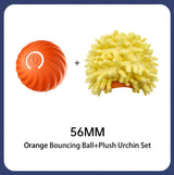 Interactive Bouncing Ball for Dogs Smart, Self Moving, Rechargeable Pet Toy with Noise-Reducing Cover
