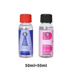 Dropshipman bubble free resin for casting in 50ml bottles, ideal for DIY and crafts projects