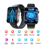 Advanced Bluetooth Smartwatch with Health Monitoring & 50+ Sports Modes - Bargain Harolds
