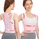Bargain Harolds Posture Corrector Brace in Pink for Improved Back Support and Alignment