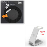 Sleek Wireless Charging 2 in 1 Bracket Fast, Convenient, and Multi-Device Compatible
