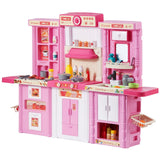 VEVOR Kitchen Playset 74-Piece Pretend Cooking Toy with Accessories Perfect Christmas Gift for Kids