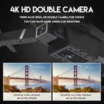 8K HD drone with WiFi control featuring dual cameras for stunning aerial photography