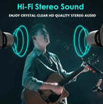 TWS Bluetooth Earbuds Waterproof Bluetooth 5.1 Headset Noise Cancelling Wireless - Bargain Harolds