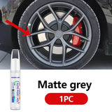 Model 3 touch up paint pen in matte grey for quick car scratch repairs and touch-ups