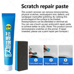 Model 3 touch up paint kit includes scratch repair paste and applicator for easy car damage fixes