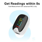 Oxygen saturation monitor for children with fast measurement and bright display features