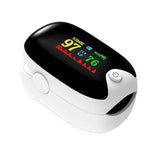 Compact oxygen saturation monitor for children with a bright display for easy reading