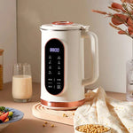 Mini soybean milk machine with digital display and sleek design for easy home use