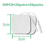 Dropshipman pain relief massager gel patch in square shape, 5cm x 5cm, ideal for targeted pain management