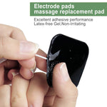 Electrode pads for pain relief massager gel patch with excellent adhesive performance and latex-free gel