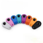 Colorful pet obedience clicker set in various shades for effective dog training and behavior correction