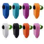 Colorful pet obedience clicker set in various colors for training dogs and pets effectively
