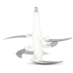 Replacement blades for stainless steel food processor for efficient chopping and slicing in the kitchen