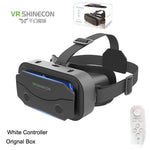 VR Shinecon Virtual Reality Headset with White Controller and Original Box for immersive gaming experience