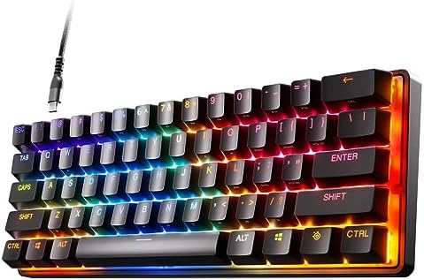 SteelSeries Apex Pro Mini HyperMagnetic Gaming Keyboard World’s Fastest Keyboard