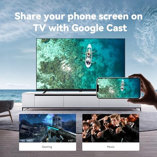 FPD 40-inch Smart TV, 1080p Full HD Google TV with Google Play Built-in Google Cast - Image 5