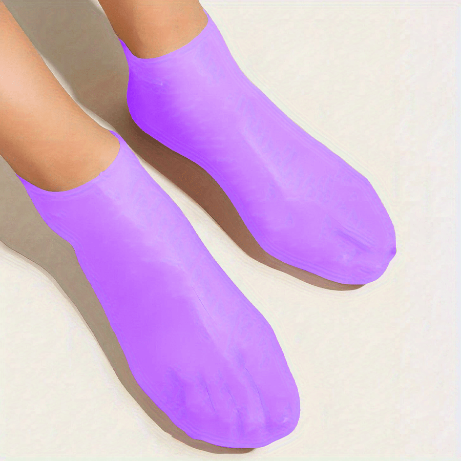 1 Pair Silicone Gel Foot Care Socks, Women's Moisturizing Anti-Crack Foot Socks, Suitable for Dry and Cracked Heels - Image 4