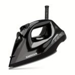 Professional Heavy-Duty Iron with 5-Speed Temperature Control (0-100°C), Non-Stick Base Plate, Overheat Protection & Leakproof Design