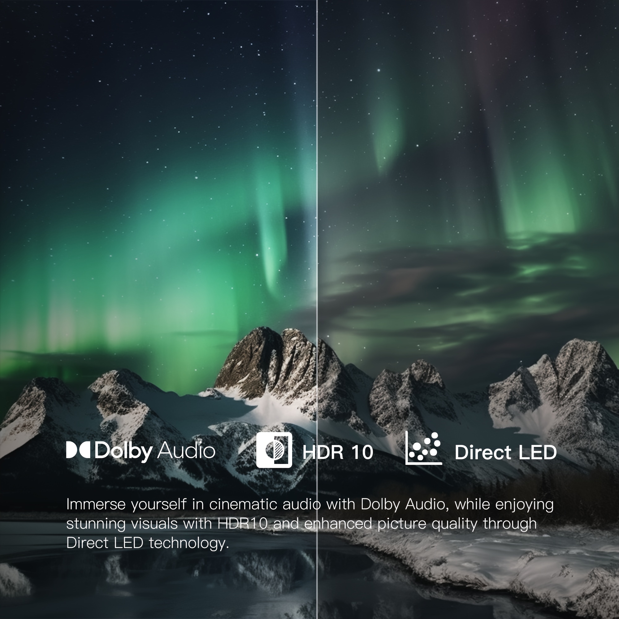 FPD 32 Inch Smart TV Google TV HD 720p With Google Play and Google Cast - Image 4