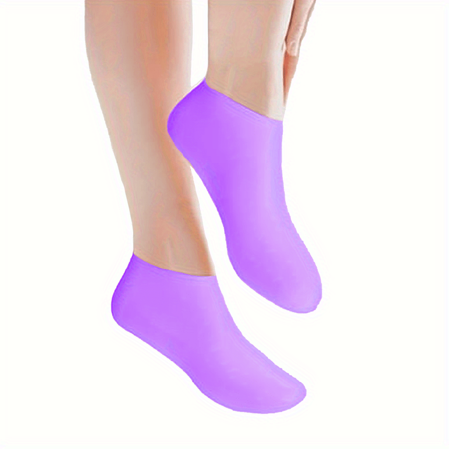 1 Pair Silicone Gel Foot Care Socks, Women's Moisturizing Anti-Crack Foot Socks, Suitable for Dry and Cracked Heels - Image 8
